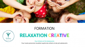 Brochure relaxation créative - enfants - meaux - Zen House - marie-Claire Michaud
